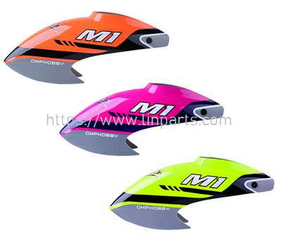LinParts.com - Omphobby M1 RC Helicopter Spare Parts: Head cover - (Purple/Orange/Yellow)