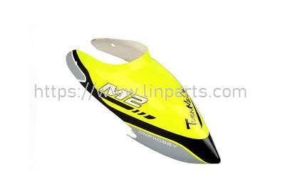 LinParts.com - Omphobby M2 EXPLORE/V2 RC Helicopter Spare Parts: Head cover Yellow