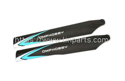 LinParts.com - Omphobby M2 EXPLORE/V2 RC Helicopter Spare Parts: Main propeller Blue