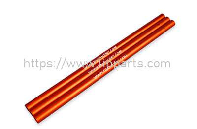 LinParts.com - Omphobby M2 2020 Version RC Helicopter Spare Parts: 2020 Version Aluminum tail pipe Orange