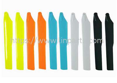 LinParts.com - Omphobby M2 2019 Version RC Helicopter Spare Parts: Pure Color 5 Color Propellers 5set