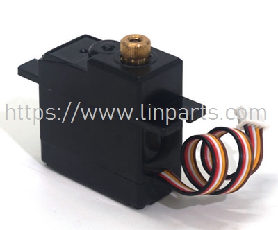 LinParts.com - SG1603 RC Car Spare Parts: Metal toothed steering gear (5 wires) brushing