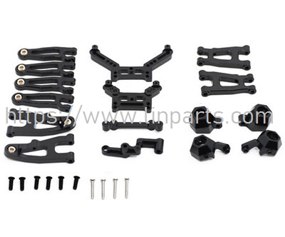 LinParts.com - SG1603 RC Car Spare Parts: Upgrade 8pcs set metal parts