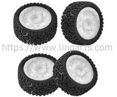 LinParts.com - SG1603 RC Car Spare Parts: White flat running wheels