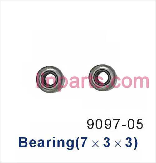 LinParts.com - Shuang Ma 9097 Spare Parts: Bearing 7*3*3mm(1PCS)