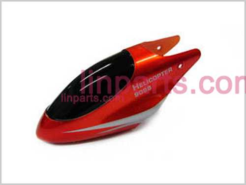 LinParts.com - Shuang Ma/Double Hors 9098 9102 Spare Parts: Head cover\Canopy(Red)