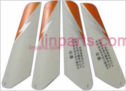 LinParts.com - Shuang Ma/Double Hors 9098 9102 Spare Parts: Main blade(Orange)