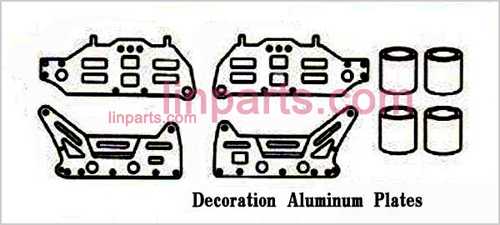 LinParts.com - Shuang Ma/Double Hors 9098 9102 Spare Parts: Metal frame