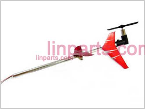 LinParts.com - Shuang Ma/Double Hors 9098 9102 Spare Parts: Whole Tail Unit Module(Red)