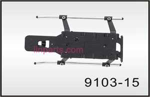 LinParts.com - Shuang Ma/Double Hors 9103 Spare Parts: Undercarriage\Landing skid 