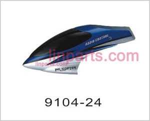 LinParts.com - Shuang Ma/Double Hors 9104 Spare Parts: Head cover\Canopy(Blue)