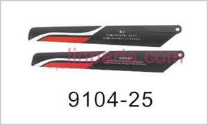LinParts.com - Shuang Ma/Double Hors 9104 Spare Parts: main blade(Red)