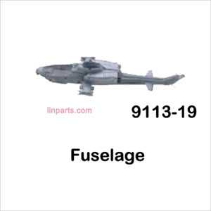 LinParts.com - Shuang Ma/Double Hors 9113 Spare Parts: Fuselage body