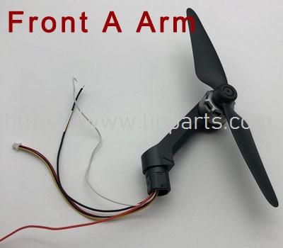 LinParts.com - SJRC F7 4K PRO RC Drone Spare Parts: Front A Arm