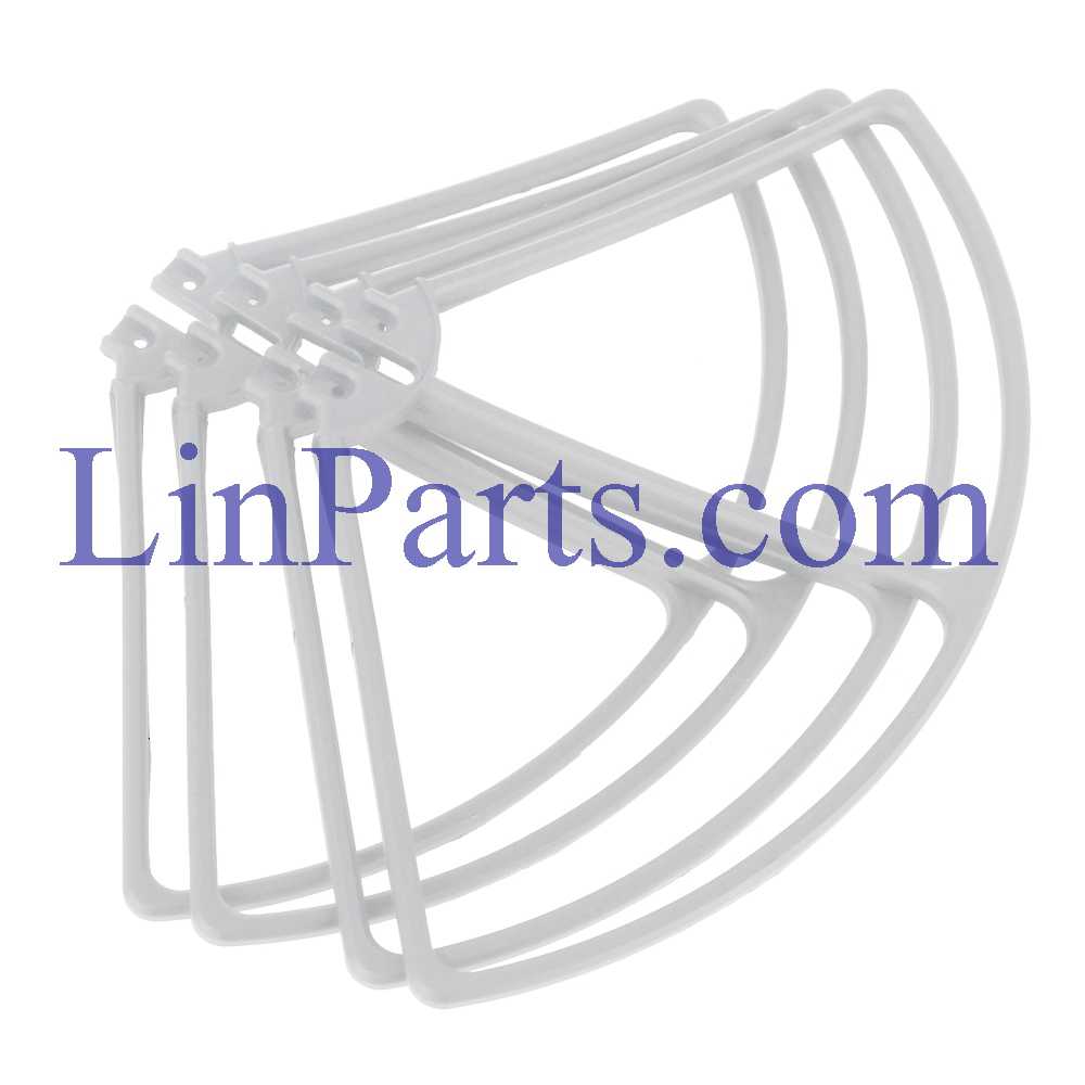 LinParts.com - SJ R/C S70W RC Quadcopter Spare Parts: Protection frame[White]