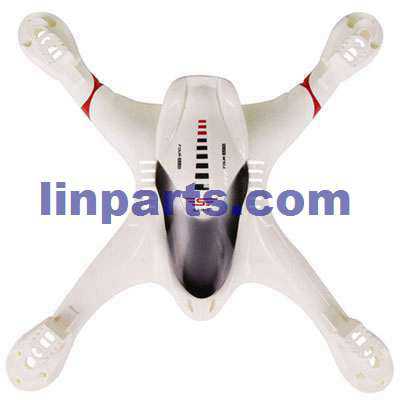 LinParts.com - SJ R/C X300-2 X300-2C X300-2CW RC Quadcopter Spare Parts: Upper cover[White]X300-2