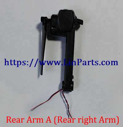 LinParts.com - SJ R/C Z5 RC Drone Spare Parts: Rear Arm A (Rear right Arm)