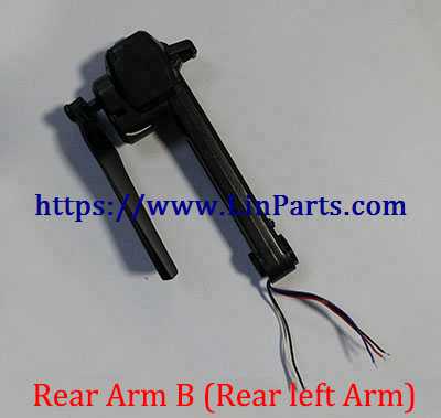 LinParts.com - SJ R/C Z5 RC Drone Spare Parts: Rear Arm B (Rear left Arm)