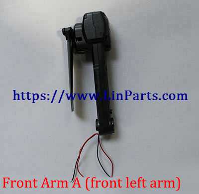 LinParts.com - SJ R/C Z5 RC Drone Spare Parts: Front Arm A (front left arm)