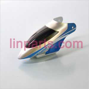 LinParts.com - SYMA S105 S105G Spare Parts: Head cover\Canopy(Blue)