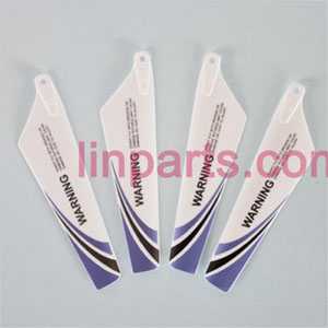 LinParts.com - SYMA S105 S105G Spare Parts: main blade(Blue)