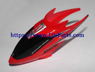 LinParts.com - SYMA S107H RC Helicopter Spare Parts: Head cover [Red]