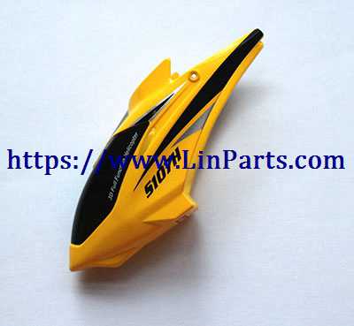 LinParts.com - SYMA S107H RC Helicopter Spare Parts: Head cover [Yellow]
