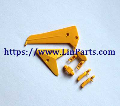 LinParts.com - SYMA S107H RC Helicopter Spare Parts: Tail decoration [Yellow]