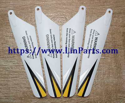 LinParts.com - SYMA S107H RC Helicopter Spare Parts: Main blade [Yellow]
