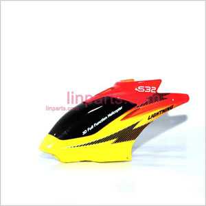 LinParts.com - SYMA S32 Spare Parts: Head cover\Canopy(Red)
