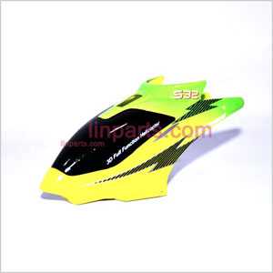 LinParts.com - SYMA S32 Spare Parts: Head cover\Canopy(Green)