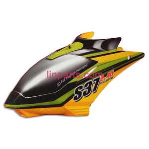 LinParts.com - SYMA S37 Spare Parts: Head cover/Canopy(yellow)