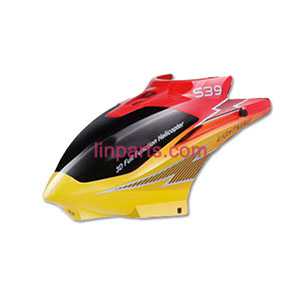 LinParts.com - SYMA S39 Spare Parts: Head cover/Canopy(Yellow)