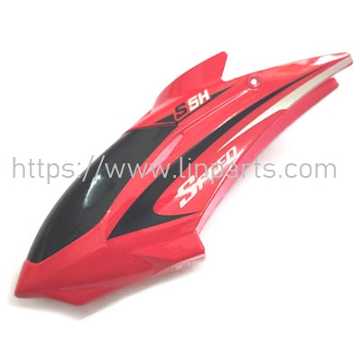 LinParts.com - Syma S5H RC Helicopter Spare Parts: Head cover Red