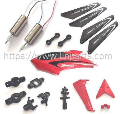 LinParts.com - Syma S5H RC Helicopter Spare Parts: Parts set Red