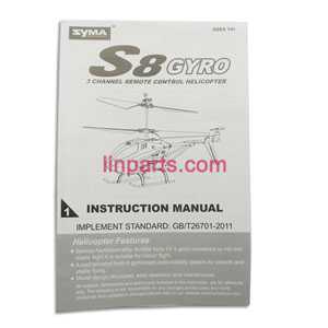 LinParts.com - SYMA S8 Spare Parts: English manual [Dropdown]