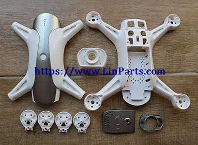 LinParts.com - SYMA W1 W1 Pro RC Drone Spare Parts: Upper and lower case set