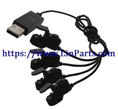 LinParts.com - Syma Z3 RC Drone Spare Parts: 1 charge 4 USB Charge