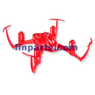 LinParts.com - SYMA X2 4CH R/C Remote Control Quadcopter Spare Parts: Upper body[red]