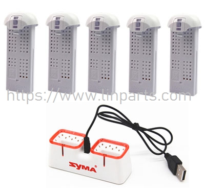 LinParts.com - Syma X22SW RC Quadcopter Spare Parts: Battery White + 2 in 1 Charger