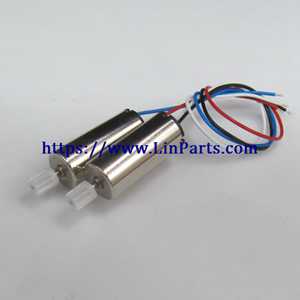 LinParts.com - Syma X26 RC Quadcopter Spare Parts: Motor Black-White Wire + Motor-with-Red-Blue-Wire