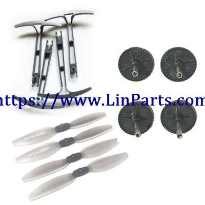 LinParts.com - Syma X30 RC Drone spare parts: Protective frame + Main Blades + Main Gears