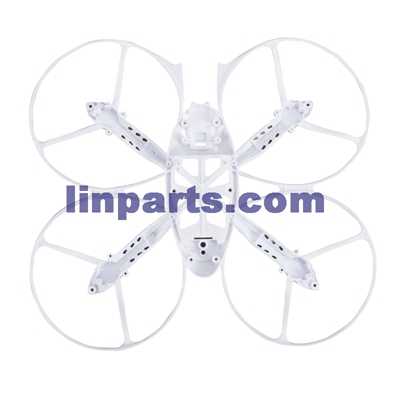 LinParts.com - SYMA X4S 4CH R/C Remote Control Quadcopter Spare Parts: Fuselage [white]