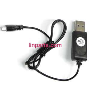 LinParts.com - UDI RC QuadCopter Helicopter U830 Spare Parts: USB charger wire