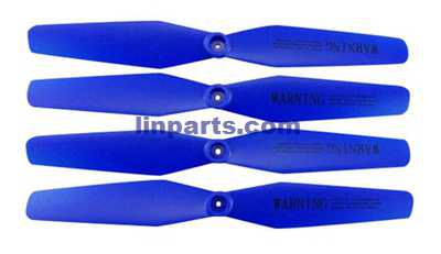 LinParts.com - SYMA X5HC RC Quadcopter Spare Parts: Blades set [Blue]