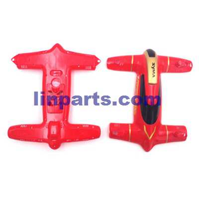LinParts.com - Syma X9 RC Quadcopter Spare Parts: Upper Head + Lower board [Red]