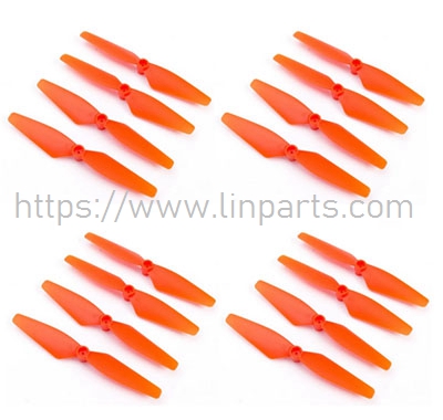 LinParts.com - Syma Z4 Z4W RC Quadcopter Spare Parts: Propeller Orange 4set
