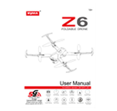 LinParts.com - Syma Z6 RC Drone Spare Parts: English instruction manual