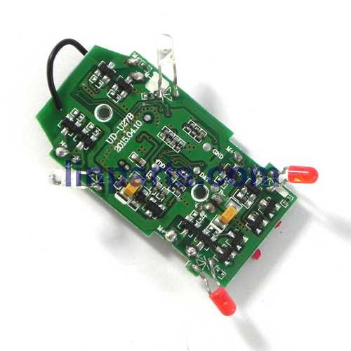 LinParts.com - UDI RC U27 Single & Double Flips 4CH 2.4Ghz 6 AXIS Headless RC Quadcopter Spare Parts: PCB receiver