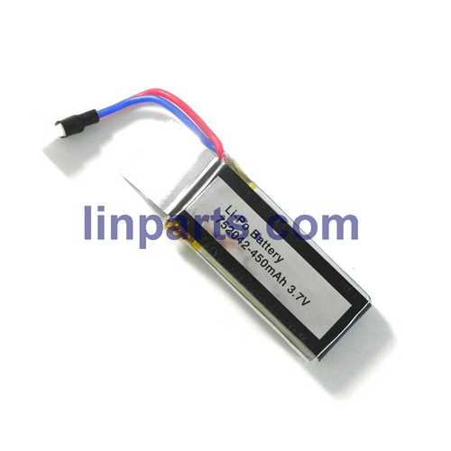 LinParts.com - UDI RC U27 Single & Double Flips 4CH 2.4Ghz 6 AXIS Headless RC Quadcopter Spare Parts: Battery 3.7V 450mAh